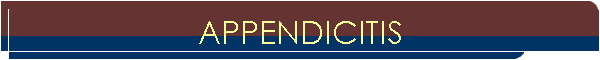APPENDICITIS